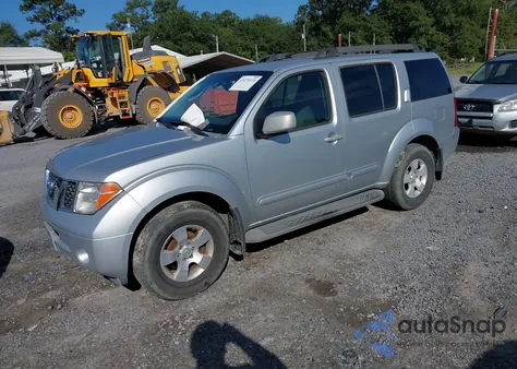 2007 Nissan Pathfinder Se z USA, uszkodzony, nr VIN 5N1AR18U47C604971